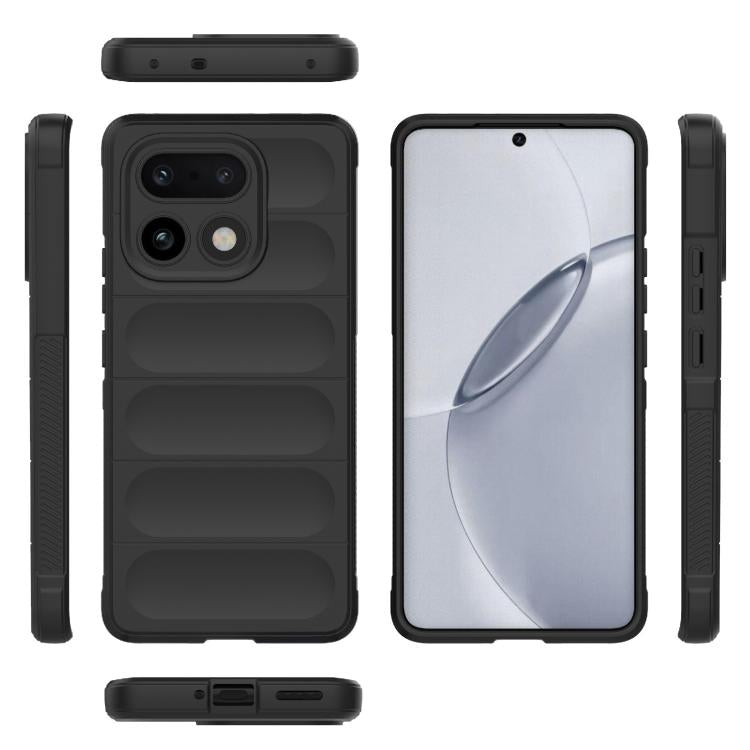 Magic Shield TPU + Flannel Phone Case, For Realme 16 Pro+ 5G, For Realme 16 Pro 5G, For Realme P4x 5G India, For Realme 15x 5G India