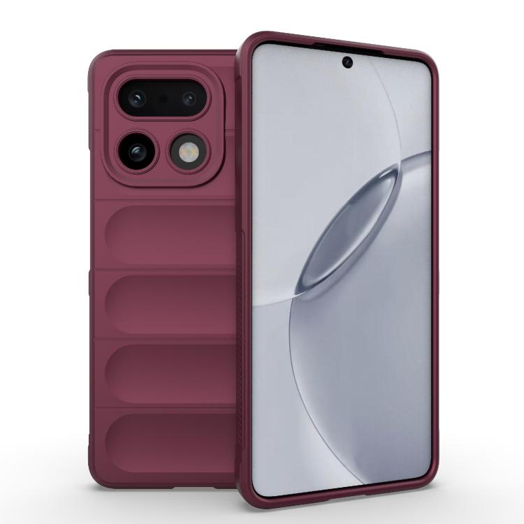 Magic Shield TPU + Flannel Phone Case, For Realme P4 Power 5G India, For Realme C83 5G India, For Realme 16 5G Global, For Realme 16 Pro+ 5G