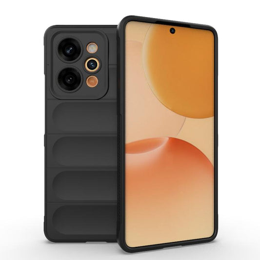 Magic Shield TPU + Flannel Phone Case, For Realme P4 Power 5G India, For Realme C83 5G India, For Realme 16 5G Global, For Realme 16 Pro+ 5G