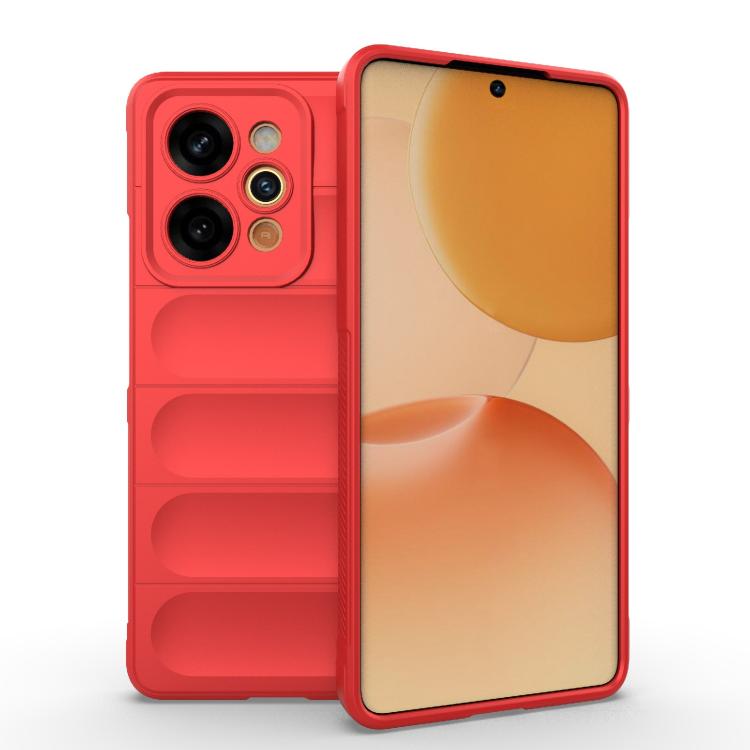 Magic Shield TPU + Flannel Phone Case, For Realme P4 Power 5G India, For Realme C83 5G India, For Realme 16 5G Global, For Realme 16 Pro+ 5G