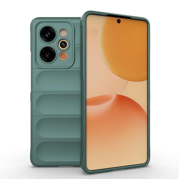 Magic Shield TPU + Flannel Phone Case, For Realme P4 Power 5G India, For Realme C83 5G India, For Realme 16 5G Global, For Realme 16 Pro+ 5G