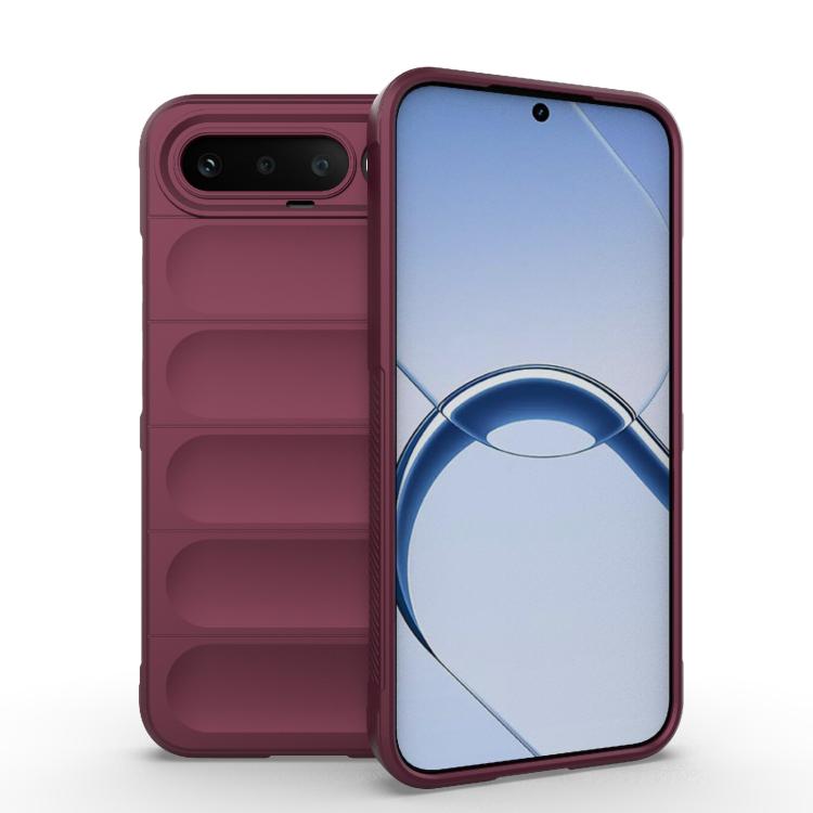 Magic Shield TPU + Flannel Phone Case, For Realme P4 Power 5G India, For Realme C83 5G India, For Realme 16 5G Global, For Realme 16 Pro+ 5G