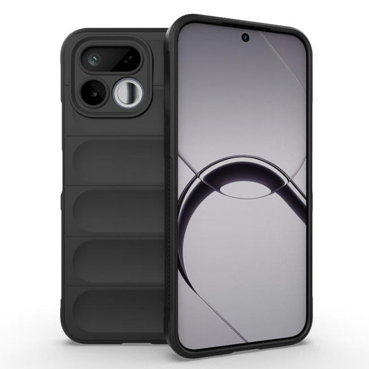 Magic Shield TPU + Flannel Phone Case, For Realme 16T 5G Global, For Realme P4 Power 5G India, For Realme C83 5G India, For Realme 16 5G Global