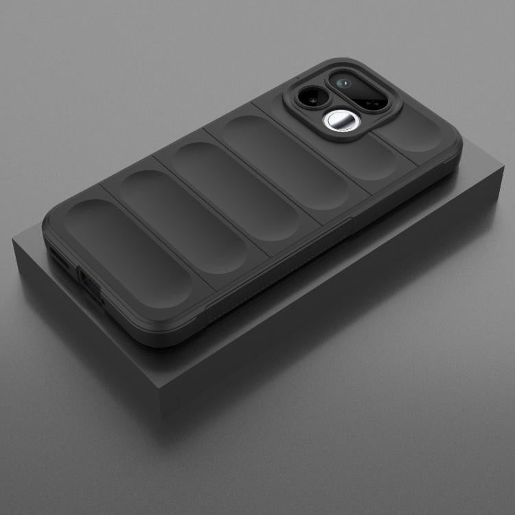 Magic Shield TPU + Flannel Phone Case, For Realme 16T 5G Global, For Realme P4 Power 5G India, For Realme C83 5G India, For Realme 16 5G Global