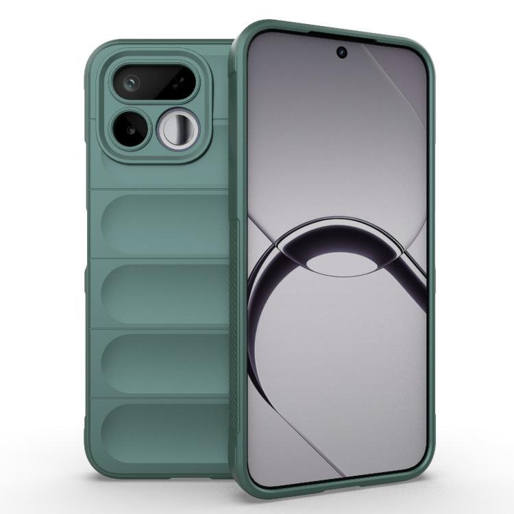 Magic Shield TPU + Flannel Phone Case, For Realme 16T 5G Global, For Realme P4 Power 5G India, For Realme C83 5G India, For Realme 16 5G Global
