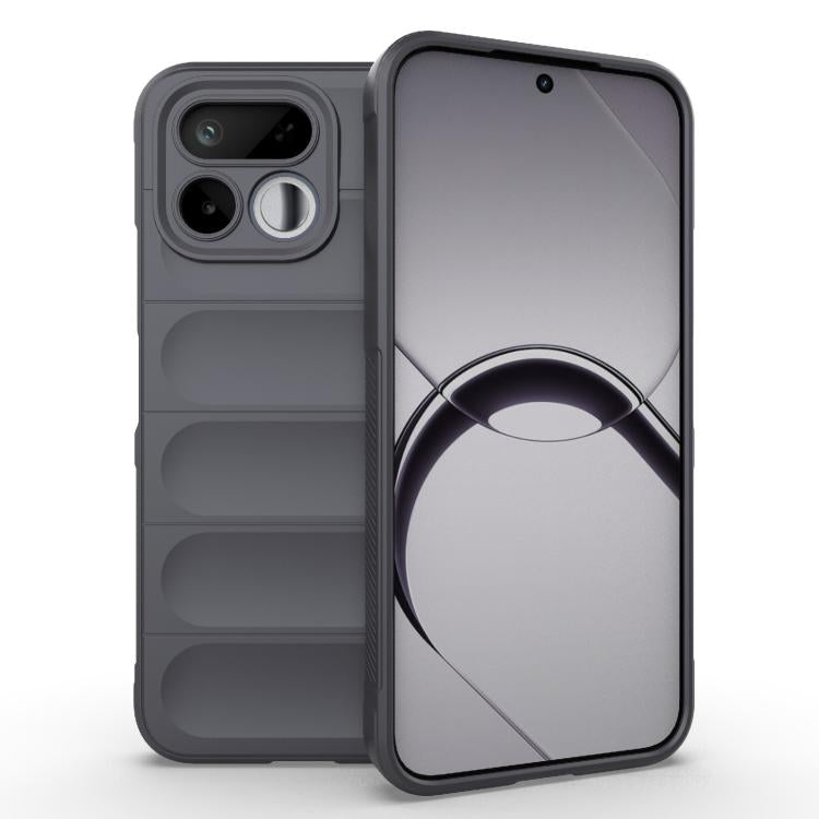 Magic Shield TPU + Flannel Phone Case, For Realme 16T 5G Global, For Realme P4 Power 5G India, For Realme C83 5G India, For Realme 16 5G Global