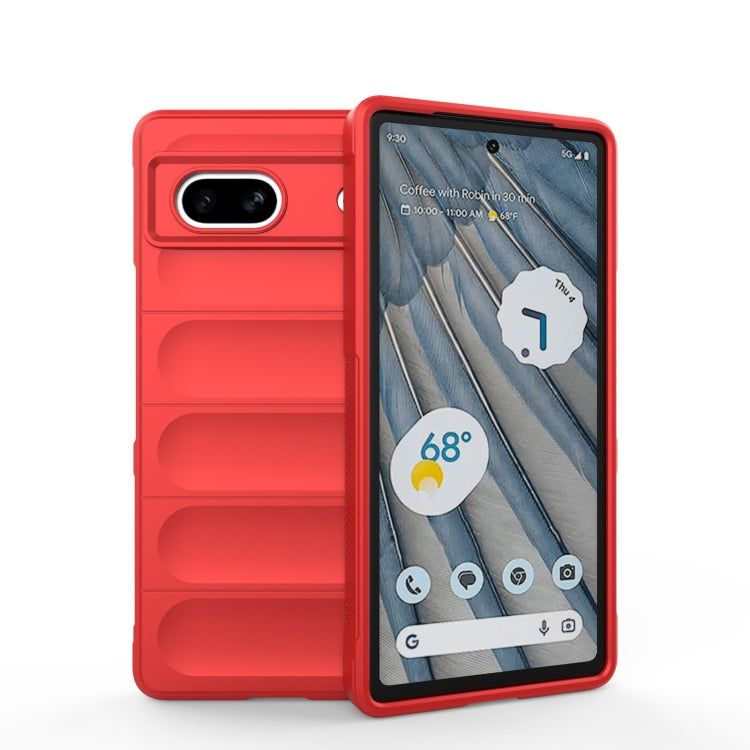 Magic Shield TPU + Flannel Phone Case, For Google Pixel 9 5G Global, For Google Pixel 8 Pro 5G, For Google Pixel 8 5G, For Google Pixel 7a