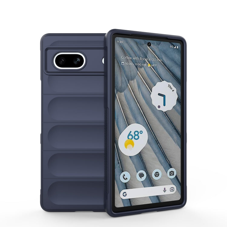 Magic Shield TPU + Flannel Phone Case, For Google Pixel 9 5G Global, For Google Pixel 8 Pro 5G, For Google Pixel 8 5G, For Google Pixel 7a