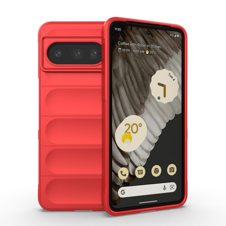 Magic Shield TPU + Flannel Phone Case, For Google Pixel 9 5G Global, For Google Pixel 8 Pro 5G, For Google Pixel 8 5G, For Google Pixel 7a