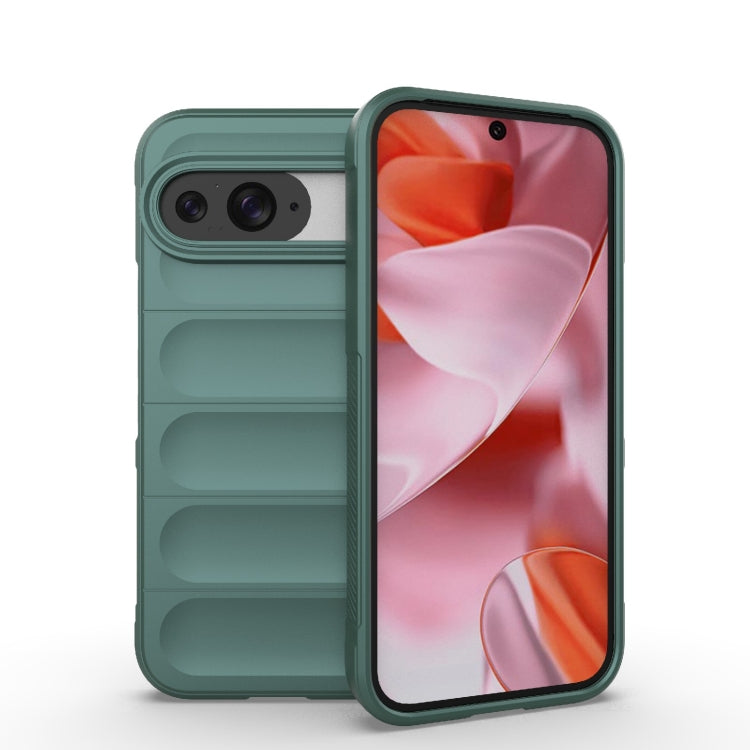 Magic Shield TPU + Flannel Phone Case, For Google Pixel 10 / 10 Pro 5G Global, For Google Pixel 9 Pro XL 5G, For Google Pixel 9 Pro 5G, For Google Pixel 9 5G Global