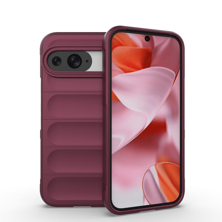 Magic Shield TPU + Flannel Phone Case, For Google Pixel 10a 5G, For Google Pixel 10 / 10 Pro 5G Global, For Google Pixel 9 Pro XL 5G, For Google Pixel 9 Pro 5G
