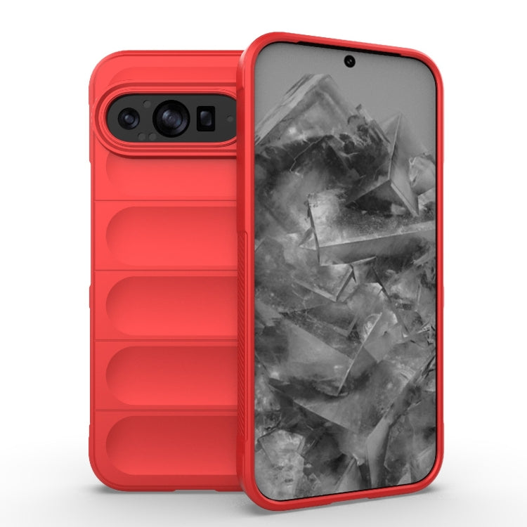 Magic Shield TPU + Flannel Phone Case, For Google Pixel 10a 5G, For Google Pixel 10 / 10 Pro 5G Global, For Google Pixel 9 Pro XL 5G, For Google Pixel 9 Pro 5G