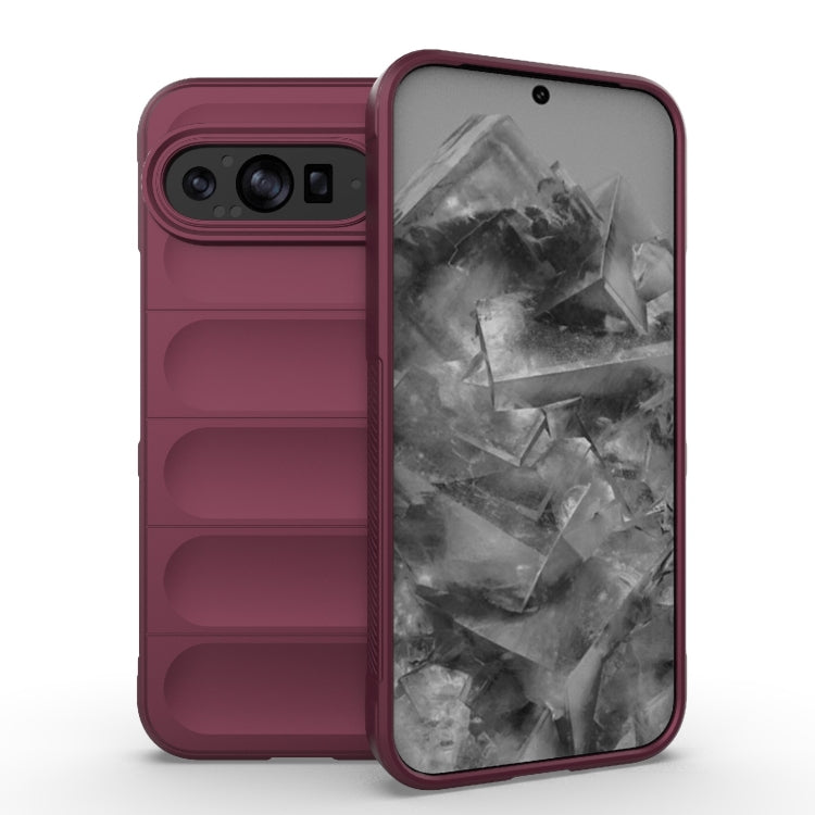 Magic Shield TPU + Flannel Phone Case, For Google Pixel 10a 5G, For Google Pixel 10 / 10 Pro 5G Global, For Google Pixel 9 Pro XL 5G, For Google Pixel 9 Pro 5G