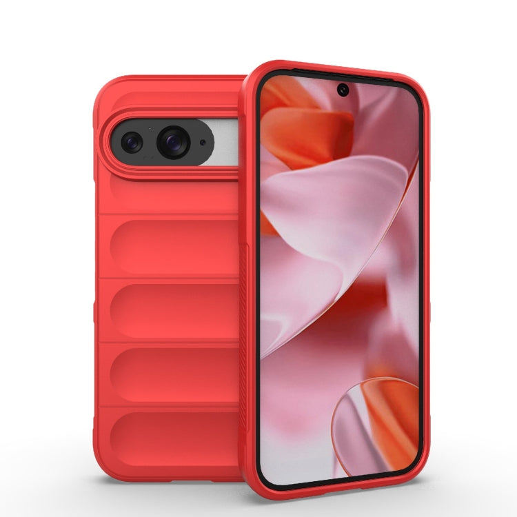 Magic Shield TPU + Flannel Phone Case, For Google Pixel 9 5G Global, For Google Pixel 8 Pro 5G, For Google Pixel 8 5G, For Google Pixel 7a