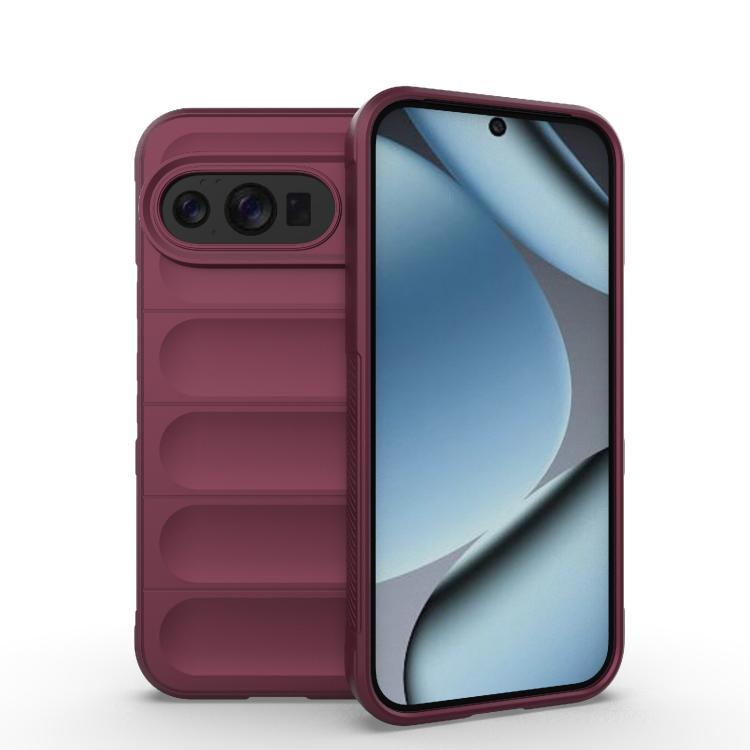Magic Shield TPU + Flannel Phone Case, For Google Pixel 10 / 10 Pro 5G Global, For Google Pixel 9 Pro XL 5G, For Google Pixel 9 Pro 5G, For Google Pixel 9 5G Global