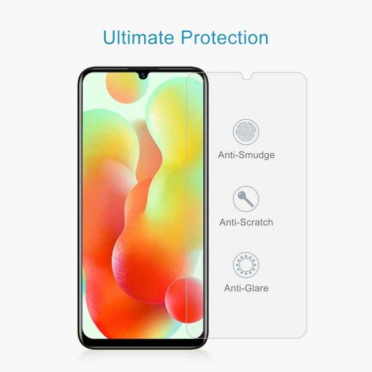 10pcs 0.26mm 9H 2.5D Tempered Glass Film, For OUKITEL C33, For OUKITEL C32 (10 PCS)