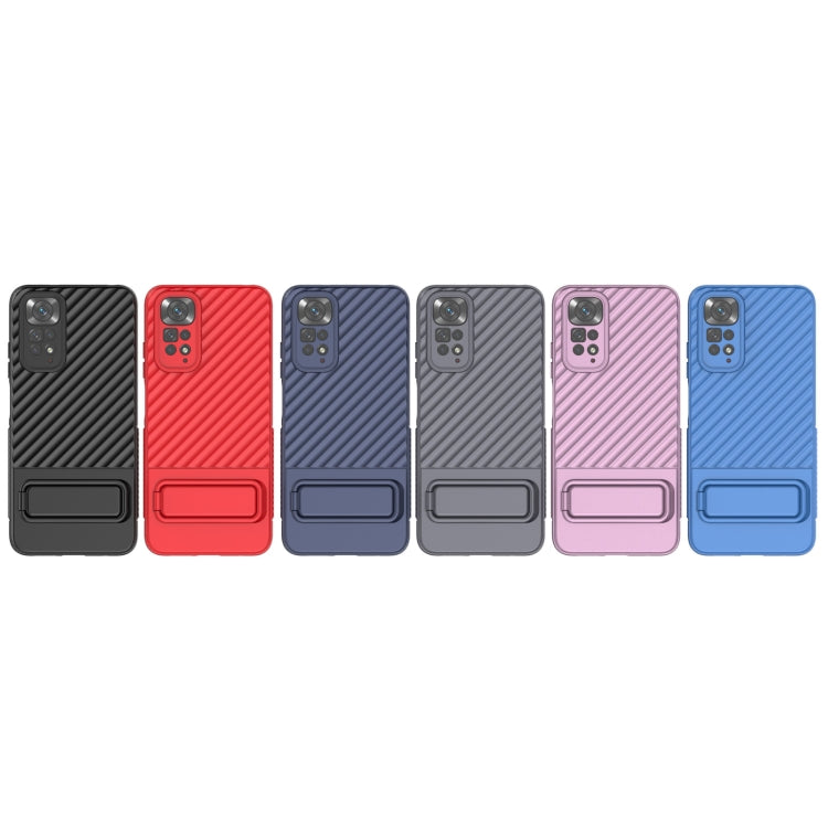Wavy Texture TPU Phone Case with Lens Film