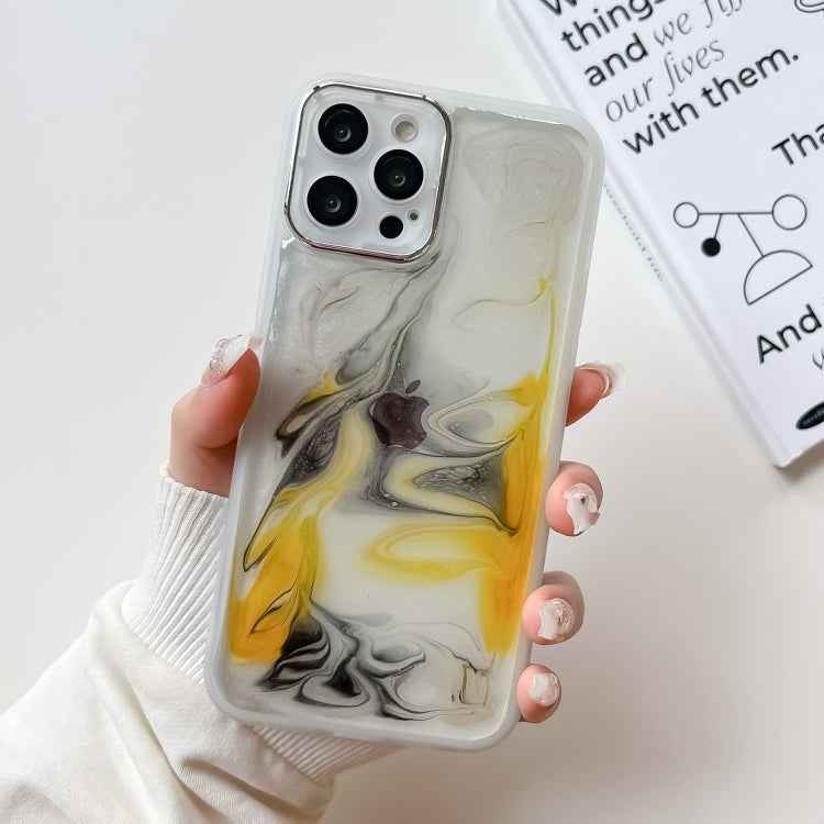 Oil Painting Electroplating TPU Phone Case