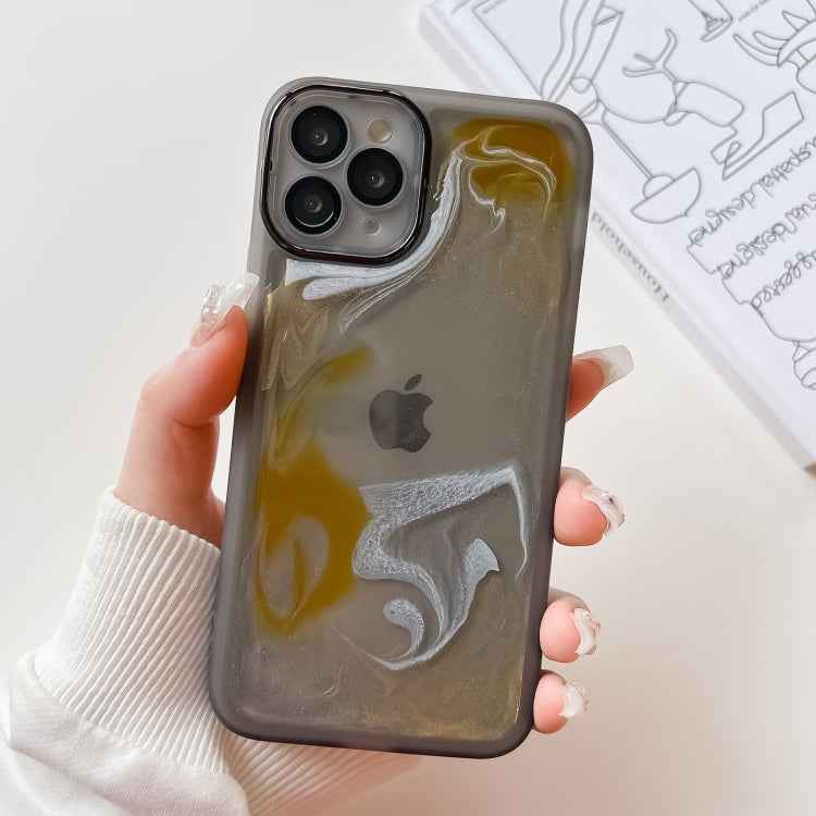 Oil Painting Electroplating TPU Phone Case