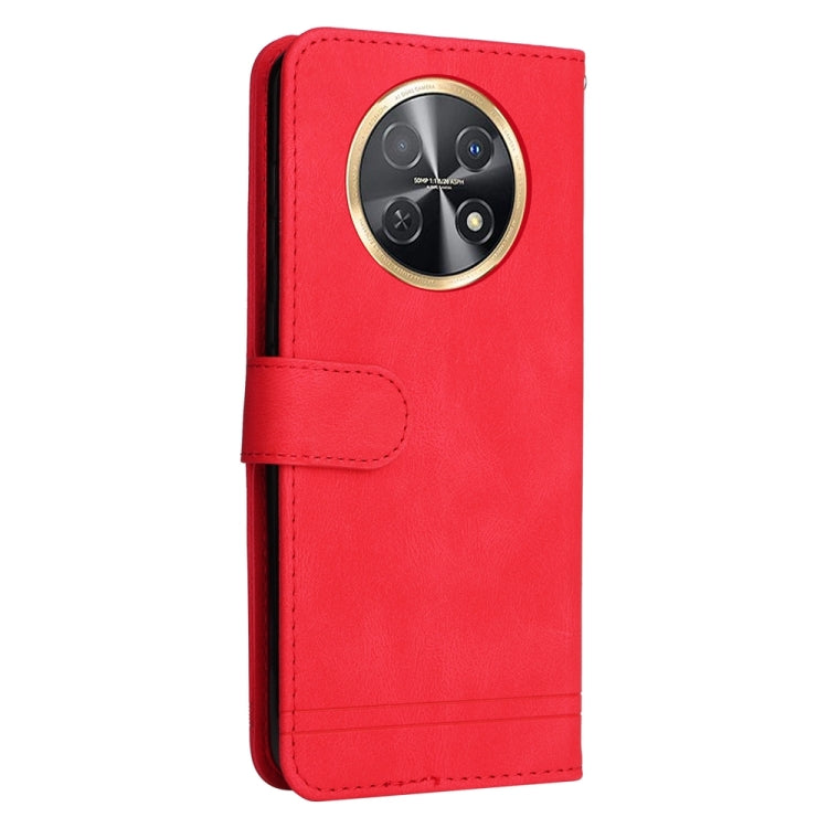 Skin Feel Life Tree Metal Button Leather Phone Case, For Huawei Enjoy 60X, For Huawei nova 11 Pro, For Huawei nova 11