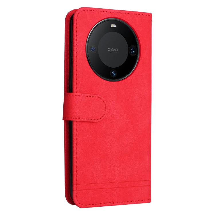Skin Feel Life Tree Metal Button Leather Phone Case, For Huawei Mate 60 Pro, For Huawei Enjoy 60X, For Huawei nova 11 Pro, For Huawei nova 11