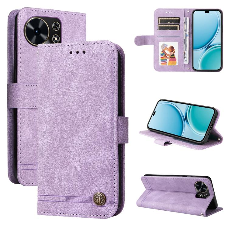 Skin Feel Life Tree Metal Button Leather Phone Case, For Huawei Enjoy 90 Pro Max 5G, For Huawei Enjoy 90 / Enjoy 90 Plus 5G, For Huawei Enjoy 80 Plus, For Huawei nova 15 Pro / nova 15 Ultra, For Huawei Mate 70 Air 5G, For Huawei nova 14 Lite           ...