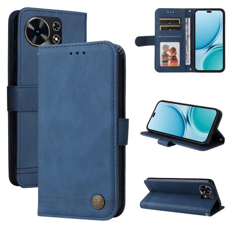 Skin Feel Life Tree Metal Button Leather Phone Case, For Huawei Enjoy 90 Pro Max 5G, For Huawei Enjoy 90 / Enjoy 90 Plus 5G, For Huawei Enjoy 80 Plus, For Huawei nova 15 Pro / nova 15 Ultra, For Huawei Mate 70 Air 5G, For Huawei nova 14 Lite           ...