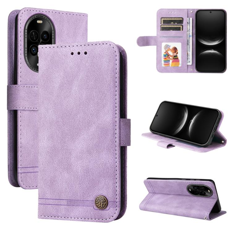 Skin Feel Life Tree Metal Button Leather Phone Case, For Huawei Enjoy 90 Pro Max 5G, For Huawei Enjoy 90 / Enjoy 90 Plus 5G, For Huawei Enjoy 80 Plus, For Huawei nova 15 Pro / nova 15 Ultra, For Huawei Mate 70 Air 5G, For Huawei nova 14 Lite           ...