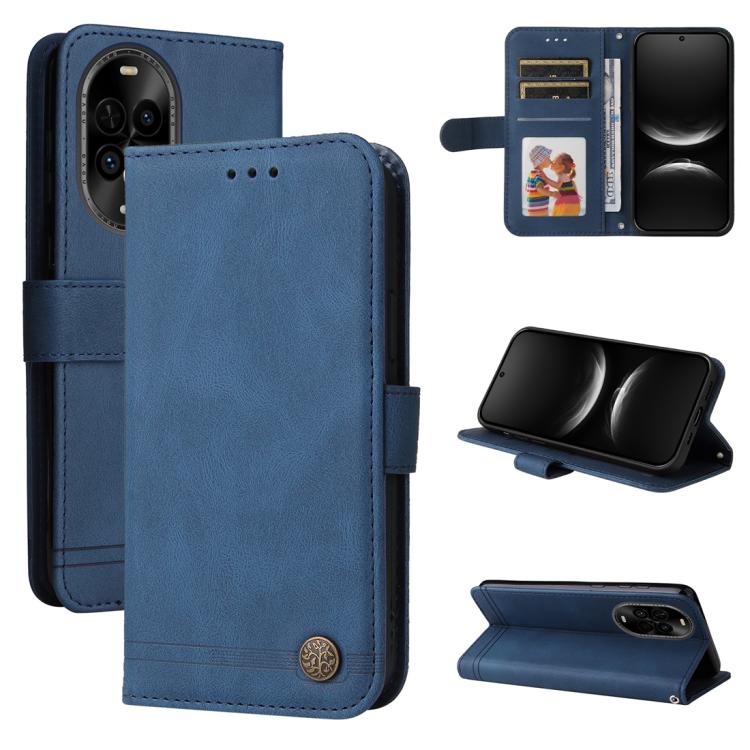 Skin Feel Life Tree Metal Button Leather Phone Case, For Huawei Enjoy 90 Pro Max 5G, For Huawei Enjoy 90 / Enjoy 90 Plus 5G, For Huawei Enjoy 80 Plus, For Huawei nova 15 Pro / nova 15 Ultra, For Huawei Mate 70 Air 5G, For Huawei nova 14 Lite           ...