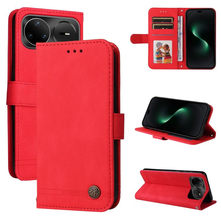 Skin Feel Life Tree Metal Button Leather Phone Case, For Huawei nova 16, For Huawei Enjoy 90 Pro Max 5G, For Huawei Enjoy 90 / Enjoy 90 Plus 5G, For Huawei Enjoy 80 Plus, For Huawei nova 15 Pro / nova 15 Ultra, For Huawei Mate 70 Air 5G                ...