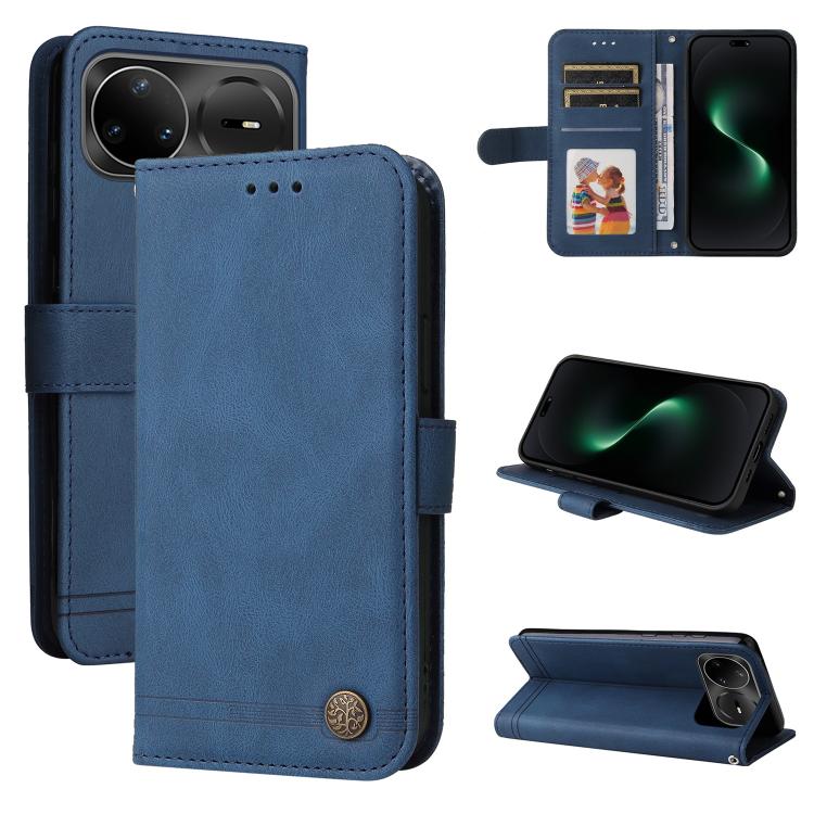 Skin Feel Life Tree Metal Button Leather Phone Case, For Huawei nova 16, For Huawei Enjoy 90 Pro Max 5G, For Huawei Enjoy 90 / Enjoy 90 Plus 5G, For Huawei Enjoy 80 Plus, For Huawei nova 15 Pro / nova 15 Ultra, For Huawei Mate 70 Air 5G                ...