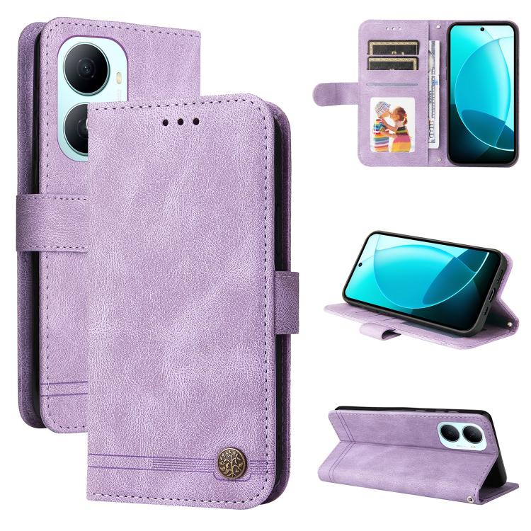 Skin Feel Life Tree Metal Button Leather Phone Case, For Huawei nova 16, For Huawei Enjoy 90 Pro Max 5G, For Huawei Enjoy 90 / Enjoy 90 Plus 5G, For Huawei Enjoy 80 Plus, For Huawei nova 15 Pro / nova 15 Ultra, For Huawei Mate 70 Air 5G                ...