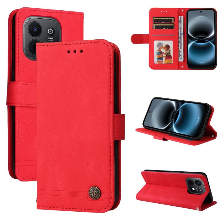 Skin Feel Life Tree Metal Button Leather Phone Case, For Huawei nova 16, For Huawei Enjoy 90 Pro Max 5G, For Huawei Enjoy 90 / Enjoy 90 Plus 5G, For Huawei Enjoy 80 Plus, For Huawei nova 15 Pro / nova 15 Ultra, For Huawei Mate 70 Air 5G                ...