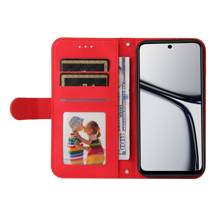 Skin Feel Life Tree Metal Button Leather Phone Case, For Realme C65 4G, For Realme C55, For Realme GT Neo 5 5G / GT3