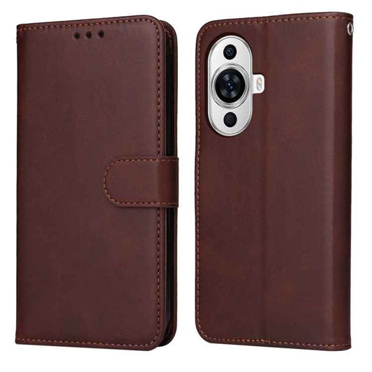 Classic Calf Texture Flip Leather Phone Case, For Huawei nova 11