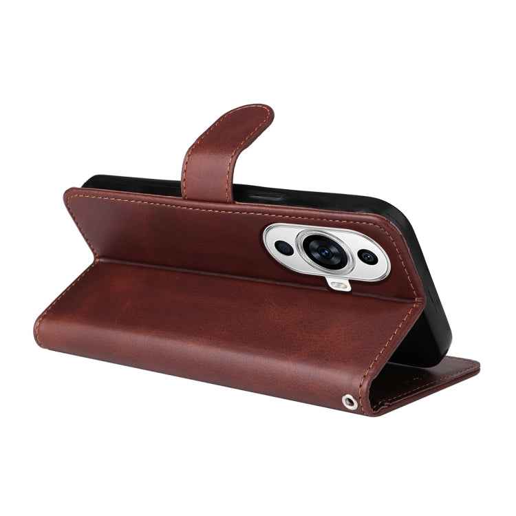 Classic Calf Texture Flip Leather Phone Case, For Huawei nova 11