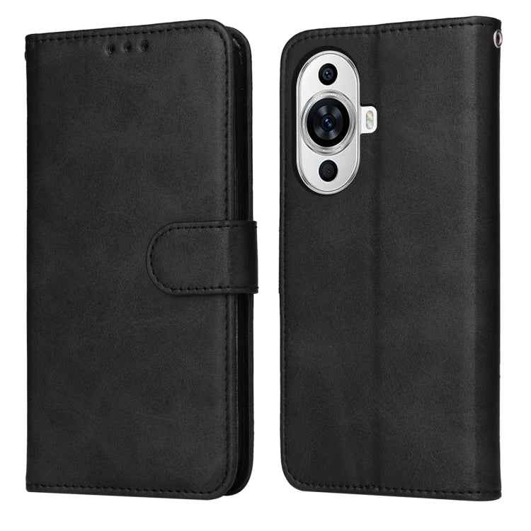 Classic Calf Texture Flip Leather Phone Case, For Huawei nova 11
