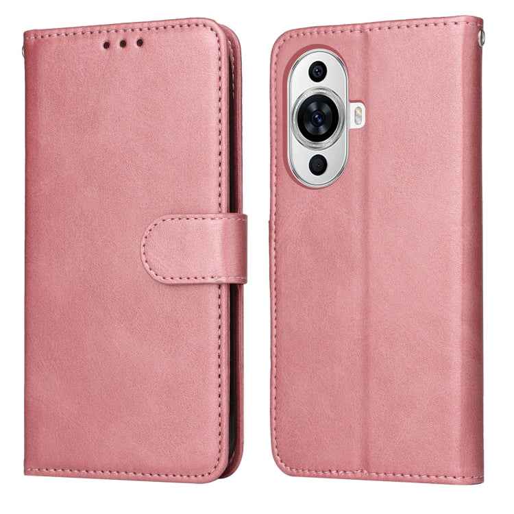 Classic Calf Texture Flip Leather Phone Case, For Huawei nova 11