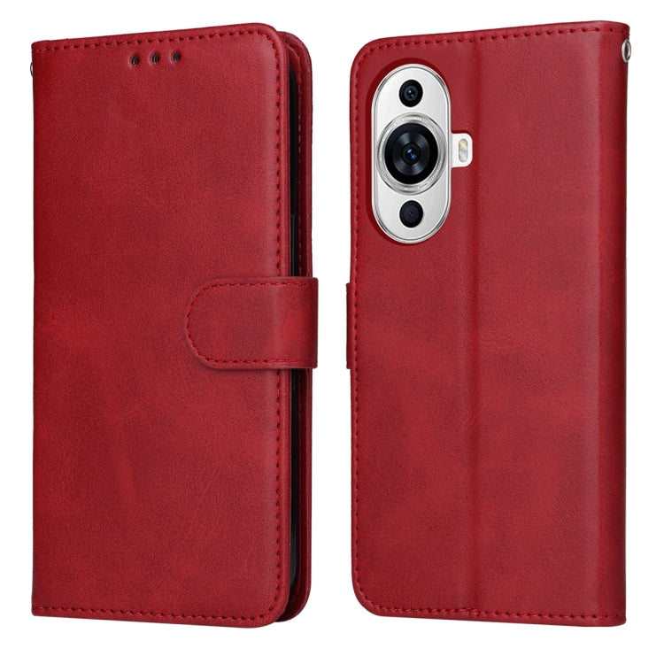 Classic Calf Texture Flip Leather Phone Case, For Huawei Mate 60 Pro, For Huawei Enjoy 60X, For Huawei nova 11 Pro, For Huawei nova 11