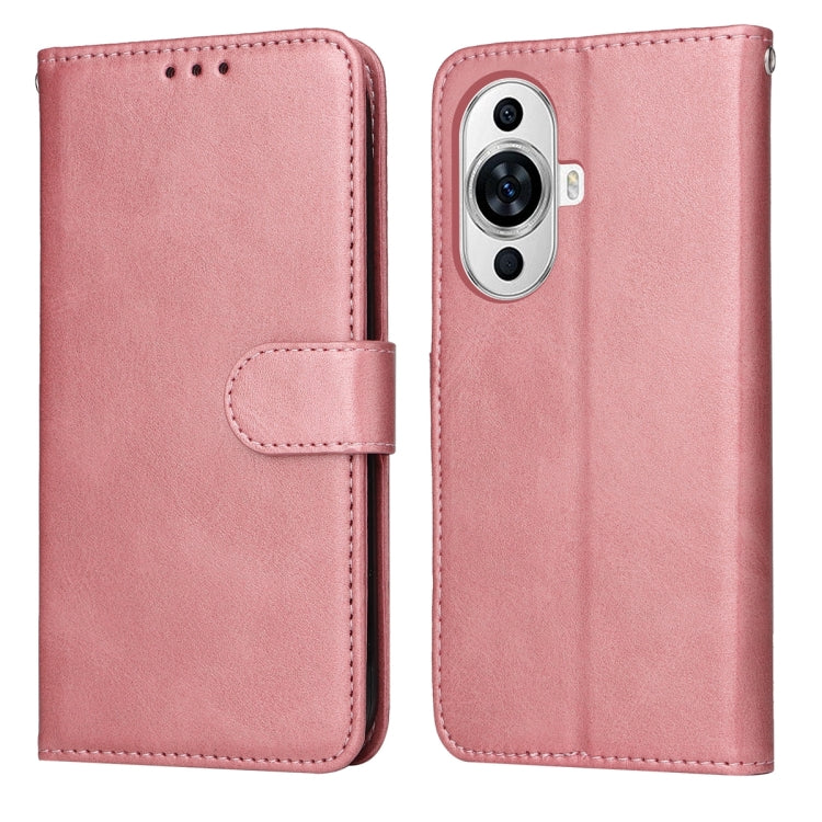 Classic Calf Texture Flip Leather Phone Case, For Huawei Mate 60 Pro, For Huawei Enjoy 60X, For Huawei nova 11 Pro, For Huawei nova 11
