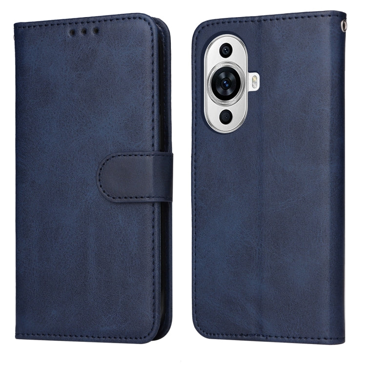 Classic Calf Texture Flip Leather Phone Case, For Huawei Mate 60 Pro, For Huawei Enjoy 60X, For Huawei nova 11 Pro, For Huawei nova 11