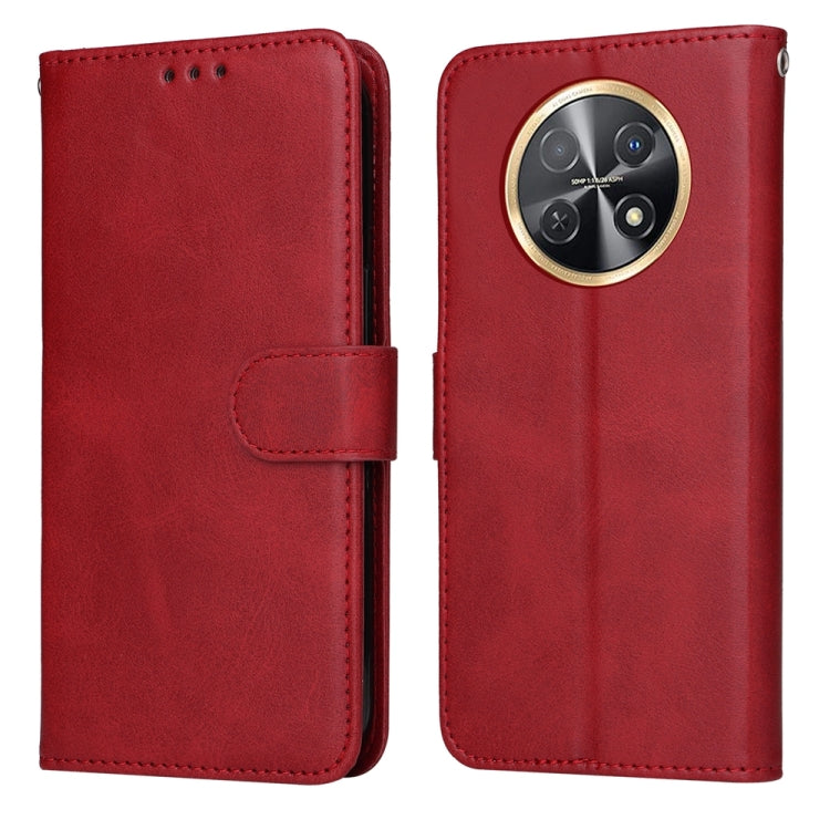 Classic Calf Texture Flip Leather Phone Case, For Huawei Mate 60 Pro, For Huawei Enjoy 60X, For Huawei nova 11 Pro, For Huawei nova 11