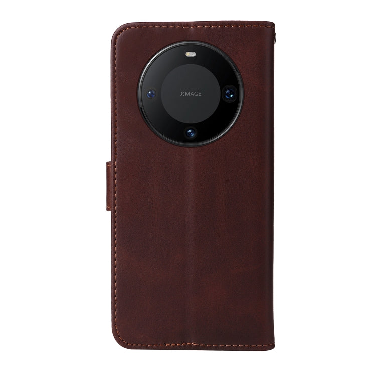 Classic Calf Texture Flip Leather Phone Case, For Huawei Mate 60 Pro, For Huawei Enjoy 60X, For Huawei nova 11 Pro, For Huawei nova 11