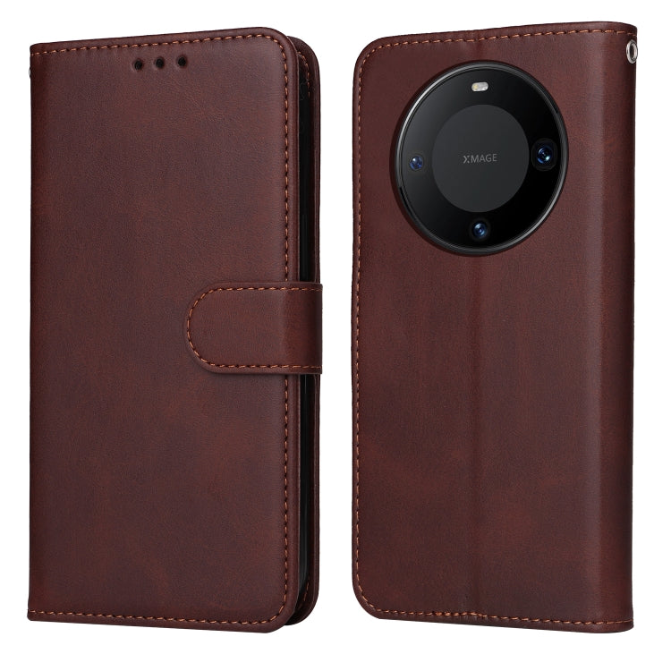 Classic Calf Texture Flip Leather Phone Case, For Huawei Mate 60 Pro, For Huawei Enjoy 60X, For Huawei nova 11 Pro, For Huawei nova 11