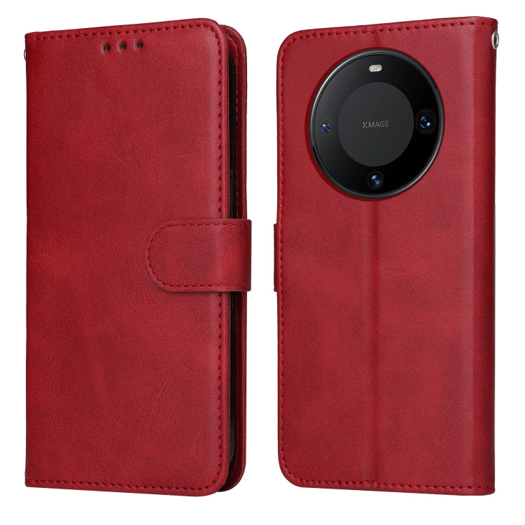 Classic Calf Texture Flip Leather Phone Case, For Huawei Mate 60 Pro, For Huawei Enjoy 60X, For Huawei nova 11 Pro, For Huawei nova 11