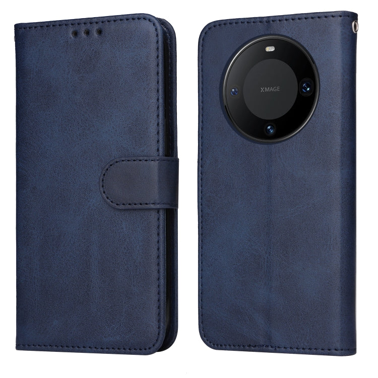 Classic Calf Texture Flip Leather Phone Case, For Huawei Mate 60 Pro, For Huawei Enjoy 60X, For Huawei nova 11 Pro, For Huawei nova 11