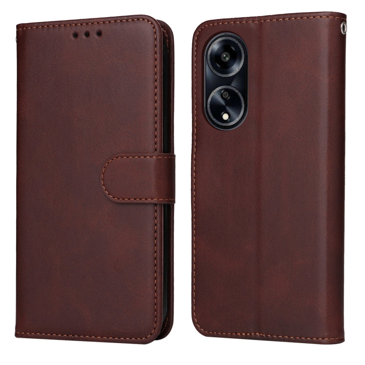 Classic Calf Texture Flip Leather Phone Case, For OPPO A58 4G, For OPPO Reno10 5G / Reno10 Pro 5G Global, For OPPO A78 4G, For OPPO Find X8 Pro, For OPPO Find X6 Pro, For OPPO Find X6, For OPPO A1 5G, For OPPO A79 5G