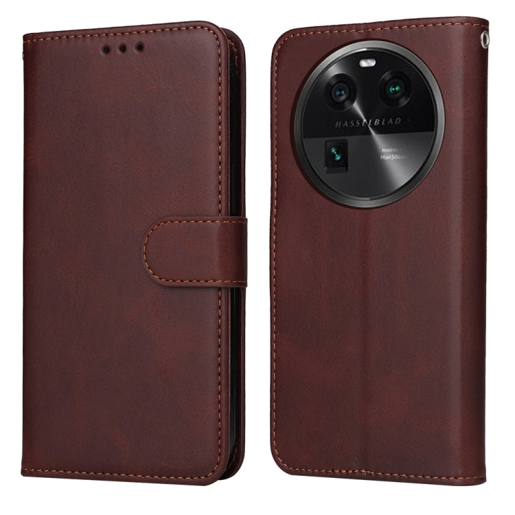 Classic Calf Texture Flip Leather Phone Case, For OPPO A58 4G, For OPPO Reno10 5G / Reno10 Pro 5G Global, For OPPO A78 4G, For OPPO Find X8 Pro, For OPPO Find X6 Pro, For OPPO Find X6, For OPPO A1 5G, For OPPO A79 5G