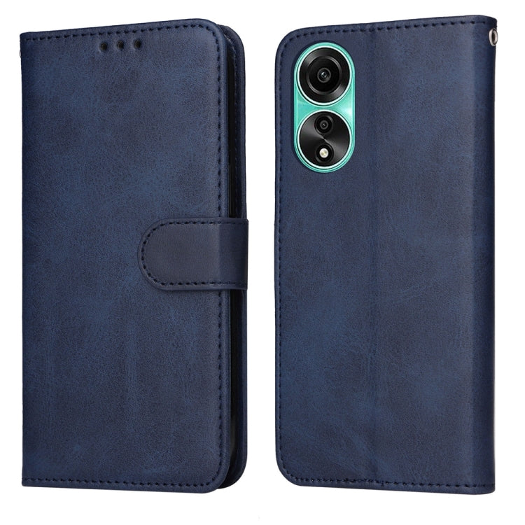 Classic Calf Texture Flip Leather Phone Case, For OPPO A58 4G, For OPPO Reno10 5G / Reno10 Pro 5G Global, For OPPO A78 4G, For OPPO Find X8 Pro, For OPPO Find X6 Pro, For OPPO Find X6, For OPPO A1 5G, For OPPO A79 5G