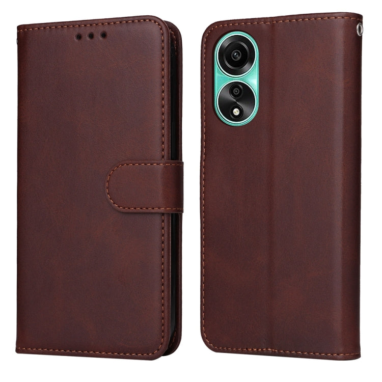 Classic Calf Texture Flip Leather Phone Case, For OPPO A58 4G, For OPPO Reno10 5G / Reno10 Pro 5G Global, For OPPO A78 4G, For OPPO Find X8 Pro, For OPPO Find X6 Pro, For OPPO Find X6, For OPPO A1 5G, For OPPO A79 5G